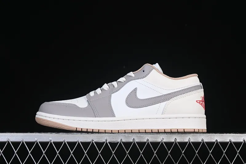 All categories Air Jordan Jordan series basketball shoes Air Jordan 1 Low G version pure original Air Jordan 1 Low AJ1 Joe 1 meter gray low-top retro culture basketball shoes 553558-169